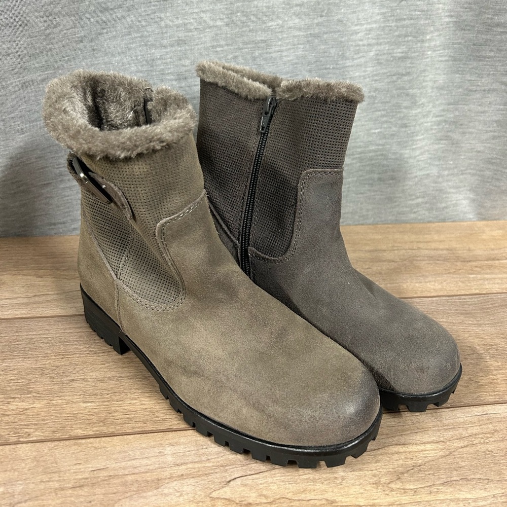 Baretraps Brown Faux Fur Lined Boots